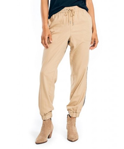 Women's Crafted Utility Jogger Pants Travertine $19.85 Pants