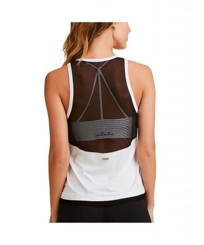 Women's Pace Tank White $33.60 Tops