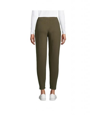 Women's Petite Serious Sweats Ankle Sweatpants Forest moss $34.98 Pants