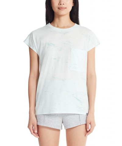 Marc New York Women's Performance Short Sleeve Printed Dolman T-shirt Rosewater $21.28 Tops