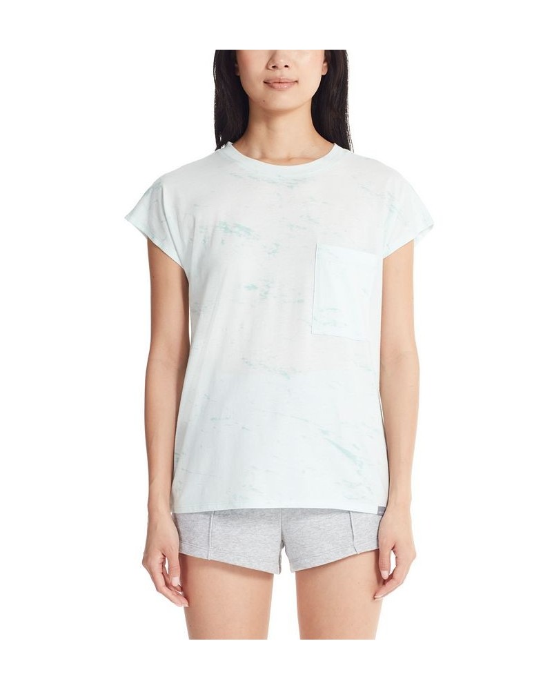 Marc New York Women's Performance Short Sleeve Printed Dolman T-shirt Rosewater $21.28 Tops