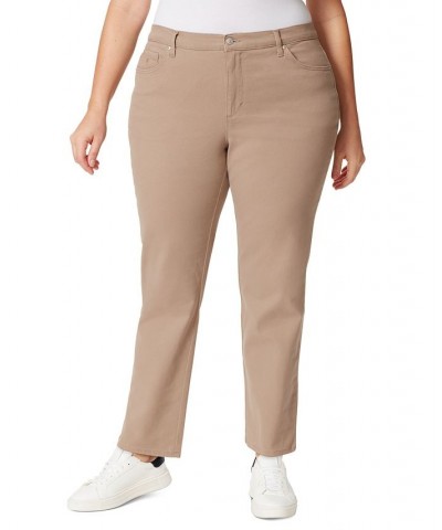 Women's Plus Amanda Average Length Jean Hazelnut $18.23 Jeans