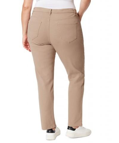 Women's Plus Amanda Average Length Jean Hazelnut $18.23 Jeans