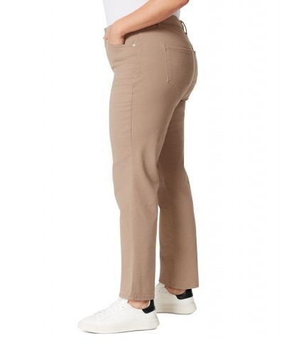 Women's Plus Amanda Average Length Jean Hazelnut $18.23 Jeans