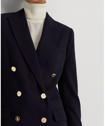 Wool Crepe Blazer Lauren Navy $134.90 Jackets