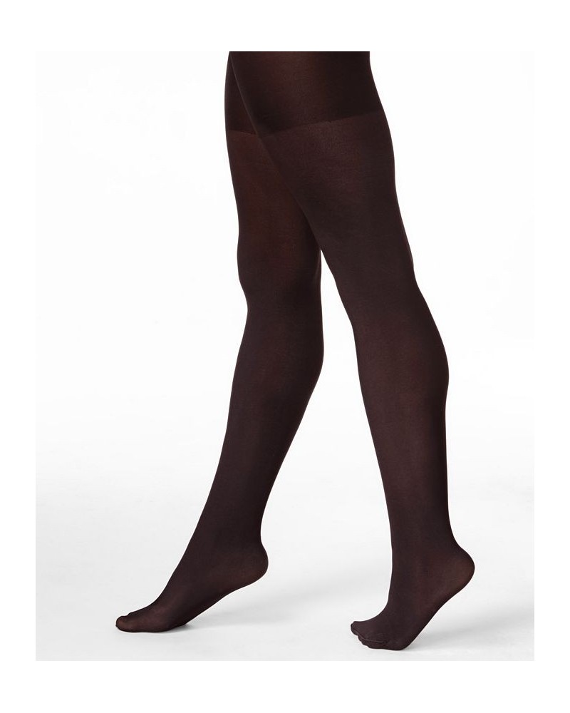 Women's Opaque Reversible Tummy Control Tights also available in extended sizes Yellow $22.44 Hosiery