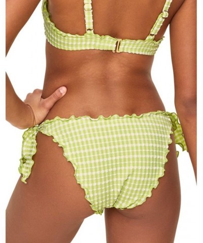 Steph Women's Swimwear Bikini Bottom Green $12.48 Swimsuits