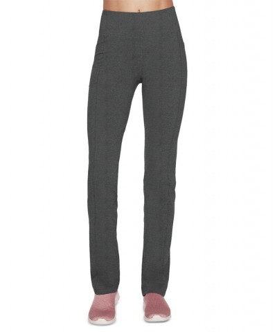 Women's High Waisted Gowalk Joy Pants Gray $27.58 Pants