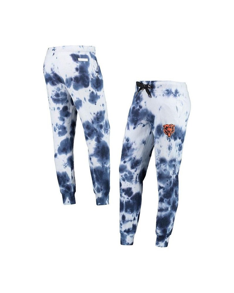 Women's White Navy Chicago Bears Melody Tie-Dye Jogger Pants White, Navy $48.59 Pants