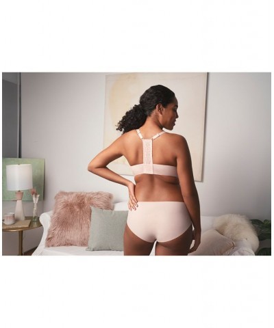 Women's Future Foundation Lace-Back Front-Close Bra 953353 Tan/Beige $24.36 Bras