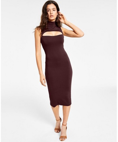 Cutout Bodycon Dress Rare Wood $14.83 Dresses