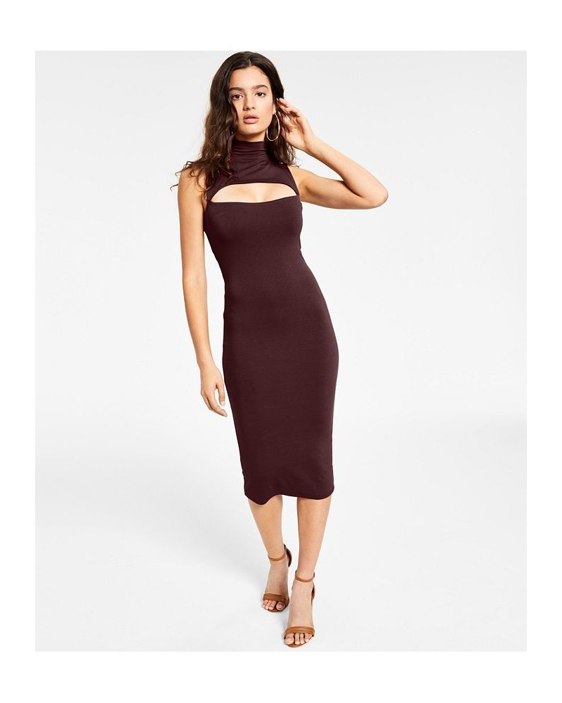 Cutout Bodycon Dress Rare Wood $14.83 Dresses