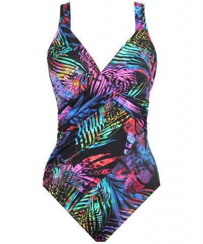 Women's Tropicat Revele Underwire One-Piece Swimsuit Tropicat $81.12 Swimsuits