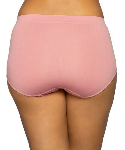 Seamless Smoothing Comfort Brief Underwear 13264 also available in extended sizes Pink Amethyst $10.10 Panty