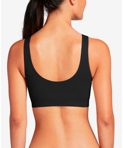 Modern Micro Seamfree Ballet Back Bralette 2405 Black $14.74 Bras