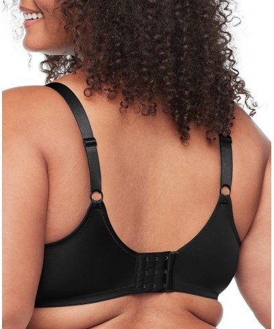 Warners Signature Support Cushioned Underwire for Support and Comfort Underwire Unlined Full-Coverage Bra 35002A Black $11.76...