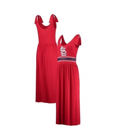 Women's Red St. Louis Cardinals Game Over Maxi Dress Red $33.47 Dresses