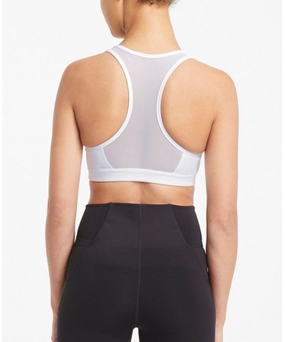 Women's 4Keeps Medium Impact Sports Bra White $13.33 Bras