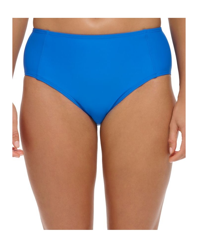 Women's Bandeau Bow Tankini Top & Bottoms Blue $42.14 Swimsuits