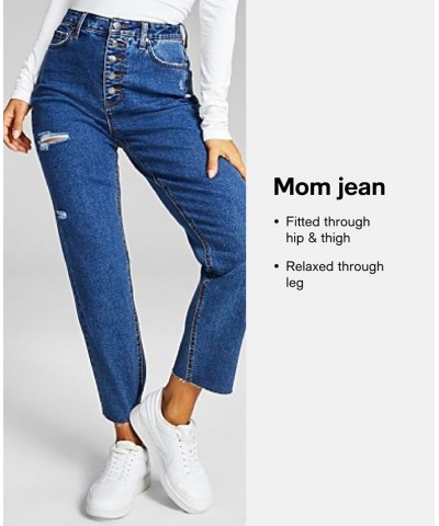 Women's Mom Jeans Blue Swirl $24.60 Jeans