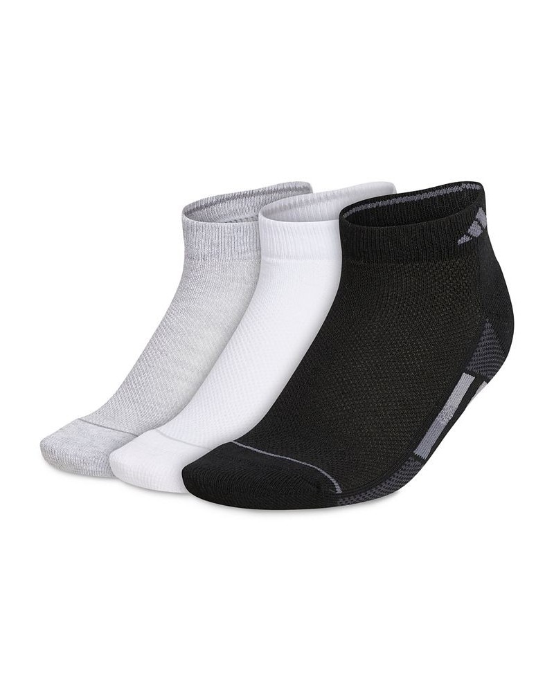 Women's 3-Pk. Superlite Three-Stripe Low Cut Socks Black $9.60 Socks