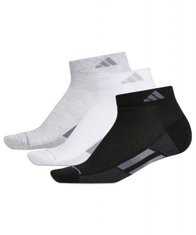 Women's 3-Pk. Superlite Three-Stripe Low Cut Socks Black $9.60 Socks