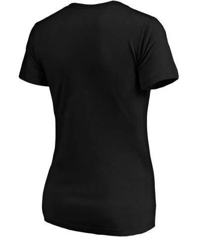 Women's Black San Francisco Giants Core Official Logo V-Neck T-shirt Black $18.00 Tops