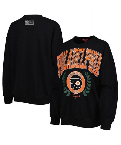 Women's Black Philadelphia Flyers Logo 2.0 Pullover Sweatshirt Black $36.80 Sweatshirts