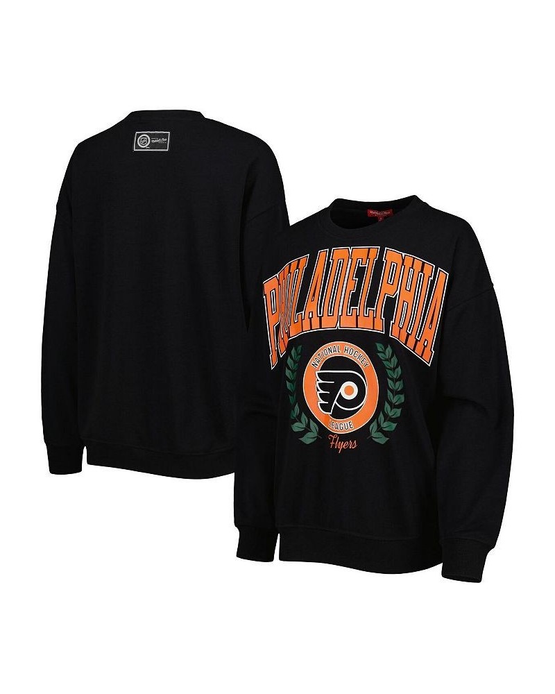 Women's Black Philadelphia Flyers Logo 2.0 Pullover Sweatshirt Black $36.80 Sweatshirts