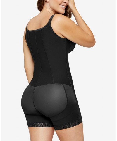 Women's Firm Compression BoyShorts Body Shaper with Butt Lifter Black $35.70 Shapewear