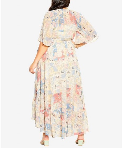 Trendy Plus Size Nouveau Maxi Dress Rose Soft Nouveau $56.99 Dresses