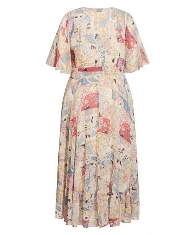 Trendy Plus Size Nouveau Maxi Dress Rose Soft Nouveau $56.99 Dresses