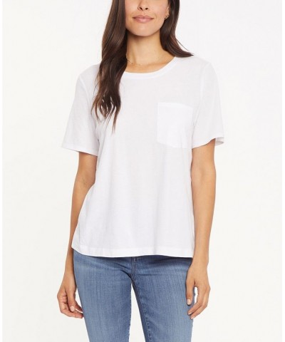 Women's Essential Short Sleeve Tee Optic White $25.96 Tops