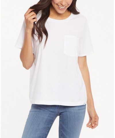 Women's Essential Short Sleeve Tee Optic White $25.96 Tops