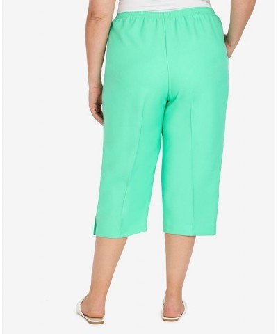 Plus Size Classic Capri Pants Periwinkle $26.25 Pants