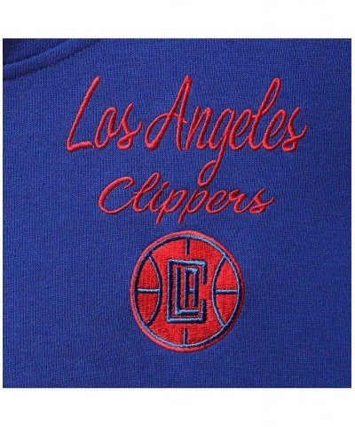 Women's Gray Royal LA Clippers Assist Color block Pullover Hoodie Gray, Royal $29.89 Sweatshirts