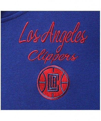 Women's Gray Royal LA Clippers Assist Color block Pullover Hoodie Gray, Royal $29.89 Sweatshirts