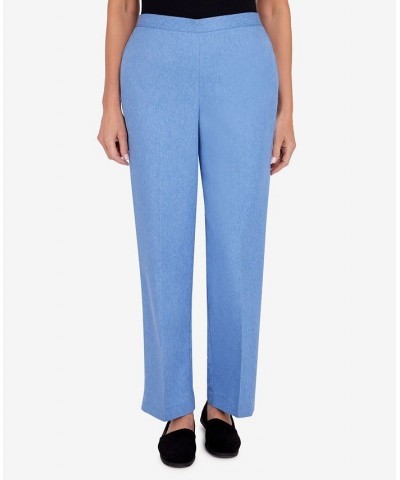 Petite Peace of Mind Twill Average Length Pants Sky Blue $17.29 Pants