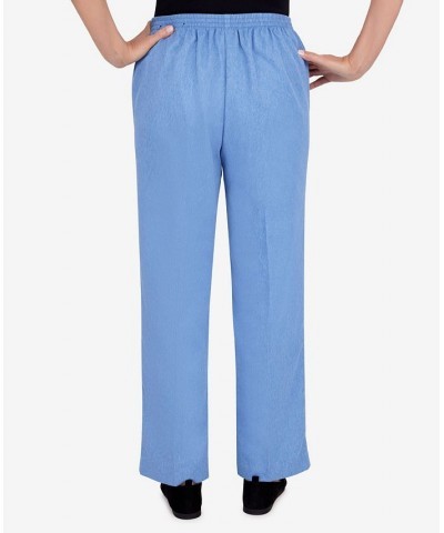 Petite Peace of Mind Twill Average Length Pants Sky Blue $17.29 Pants