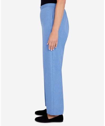 Petite Peace of Mind Twill Average Length Pants Sky Blue $17.29 Pants