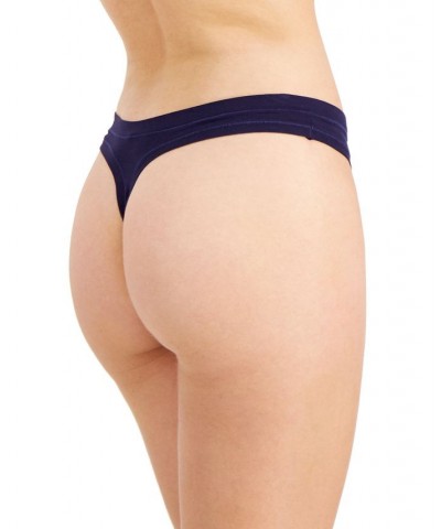 Ultra Soft Mix-and-Match Thong Underwear Venus Blue $9.43 Panty