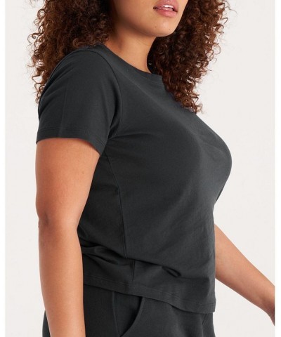 The Women’s Crew Neck Tee- Regular Size Black $20.16 Tops