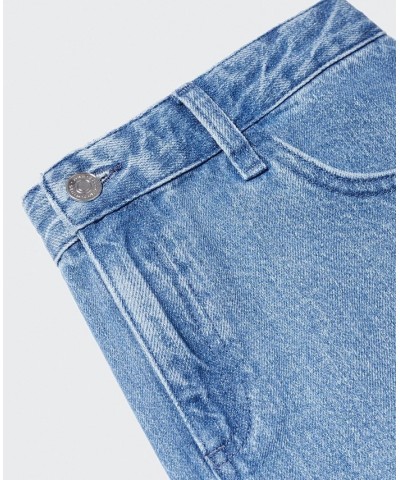 Women's Denim Mini-Skirt Medium Blue $28.70 Skirts