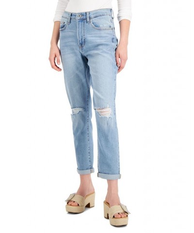 Juniors' Ripped Mom Jeans Daily Double $17.99 Jeans