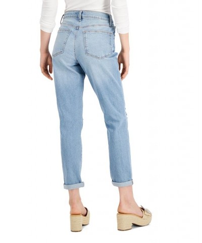 Juniors' Ripped Mom Jeans Daily Double $17.99 Jeans