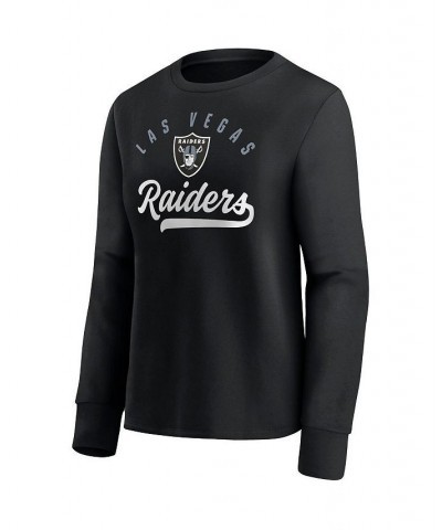 Women's Branded Black Las Vegas Raiders Ultimate Style Pullover Sweatshirt Black $34.30 Sweatshirts