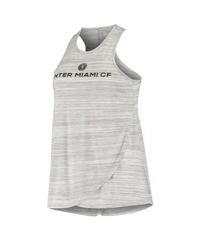 Women's Gray Inter Miami CF Java Tank Top Gray $16.40 Tops