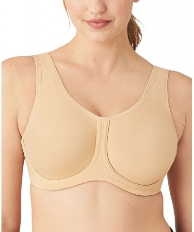 Sport High-Impact Underwire Bra 855170 Up To I Cup Tan/Beige $47.30 Bras