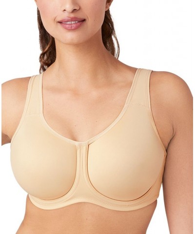 Sport High-Impact Underwire Bra 855170 Up To I Cup Tan/Beige $47.30 Bras