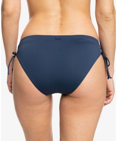 Juniors' Classics Hipster Tie Bikini Bottoms Indigo Blue $23.00 Swimsuits